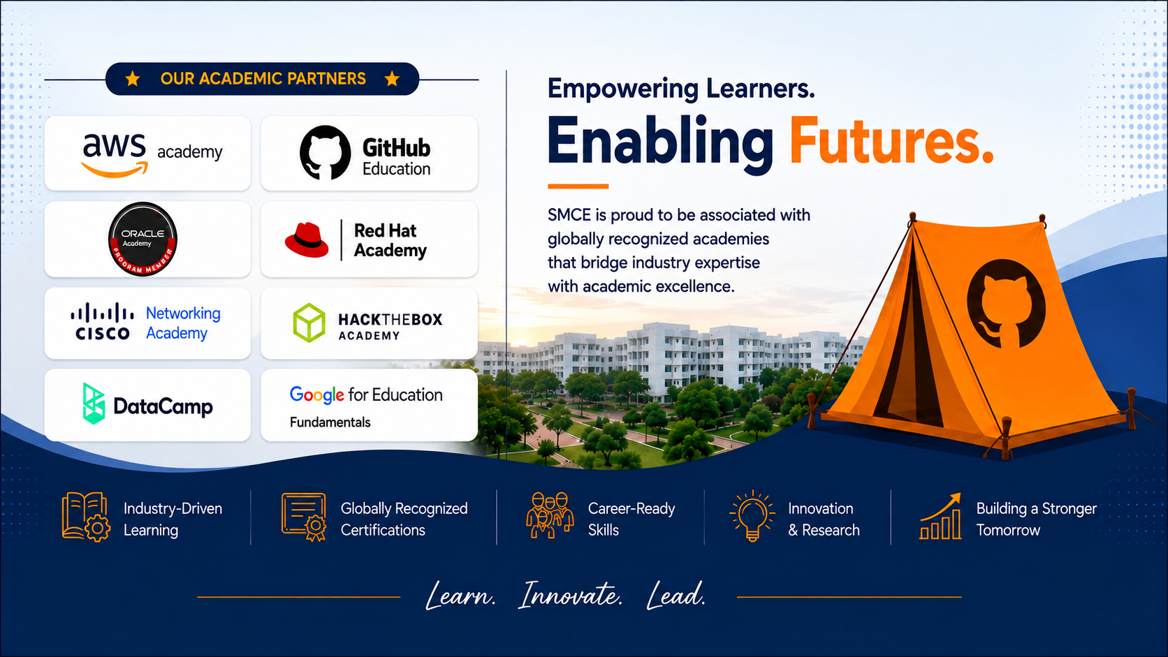 Academic partnerships and learning opportunities at Stella Mary's College of Engineering