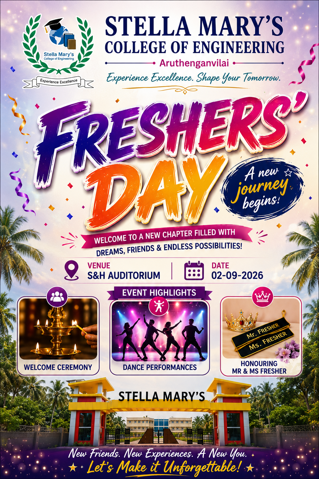 Freshers' Day 2026